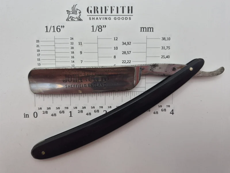 Vintage John Watts Sheffield Razor for Restoration
