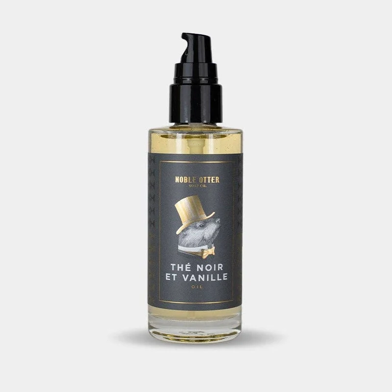 Noble Otter Soap Co. - Thé Noir et Vanille Oil