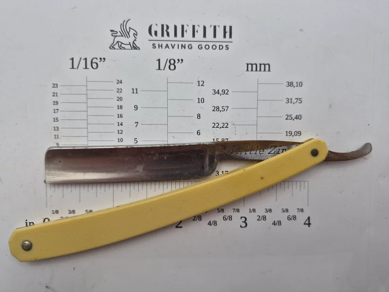 Vintage Milwaukee Barber Supply Made in Germany Razor for Restoration