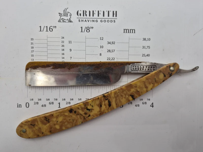 Vintage Tillotson Sheffield Razor for Restoration