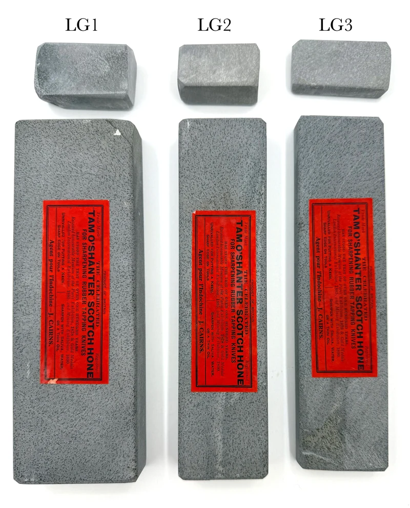 Gray Tam O Shanter Natural Scottish Sharpening & Slurry Stone - Large Sizes - CHOOSE YOUR HONE