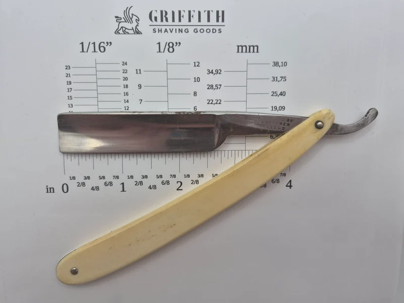 Vintage Wade & Butcher Sheffield Razor for Restoration