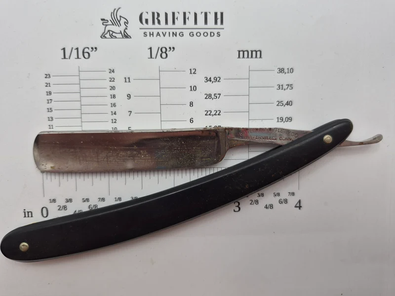 Vintage Waterville Cutlery Co. American Razor for Restoration
