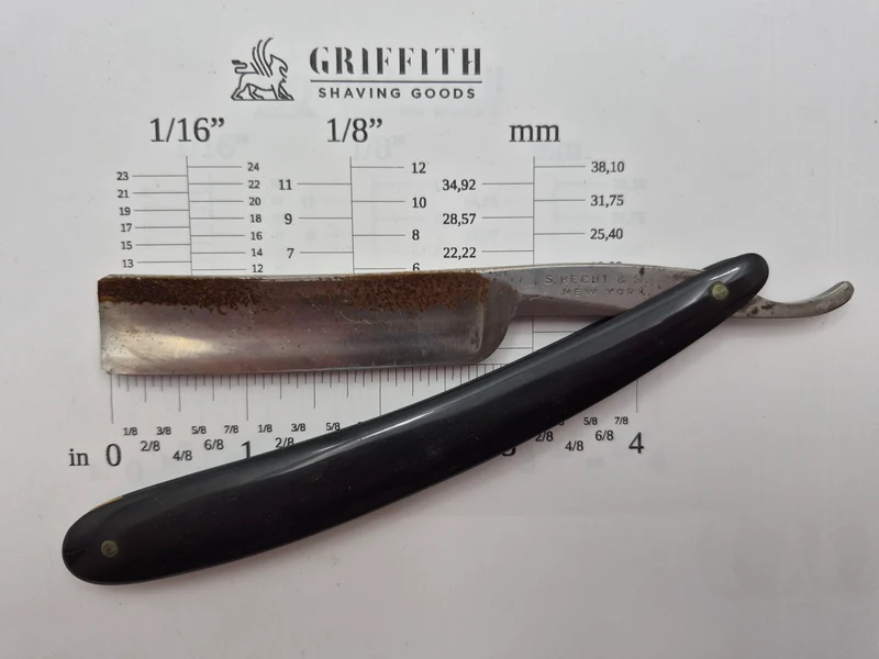 Vintage S. Hecht New York Razor for Restoration