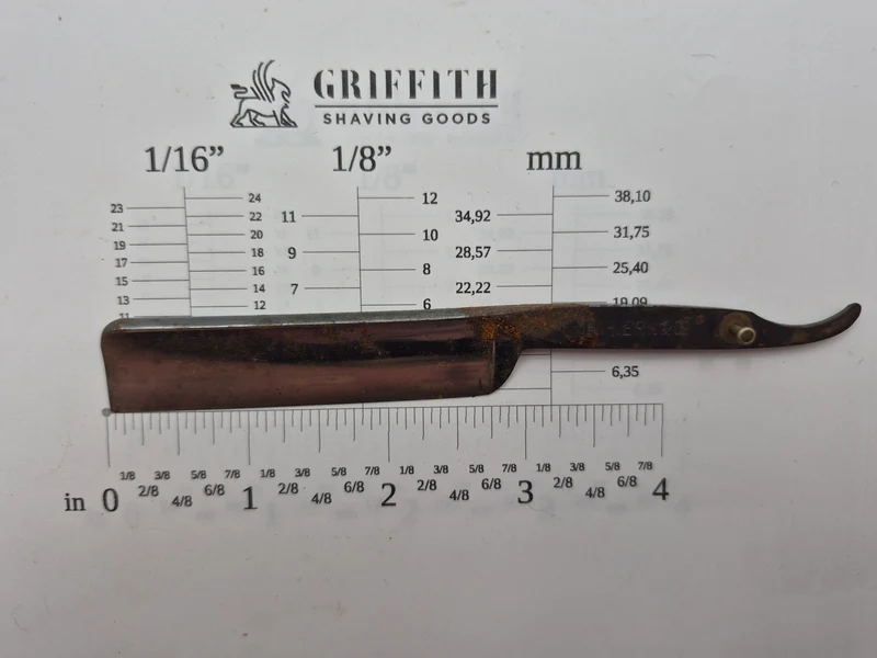 Vintage Friedrich Ern German Razor for Restoration