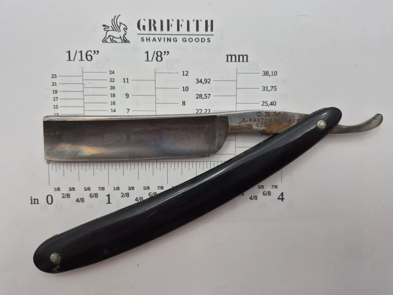 Vintage Kastor Bros. German Razor for Restoration