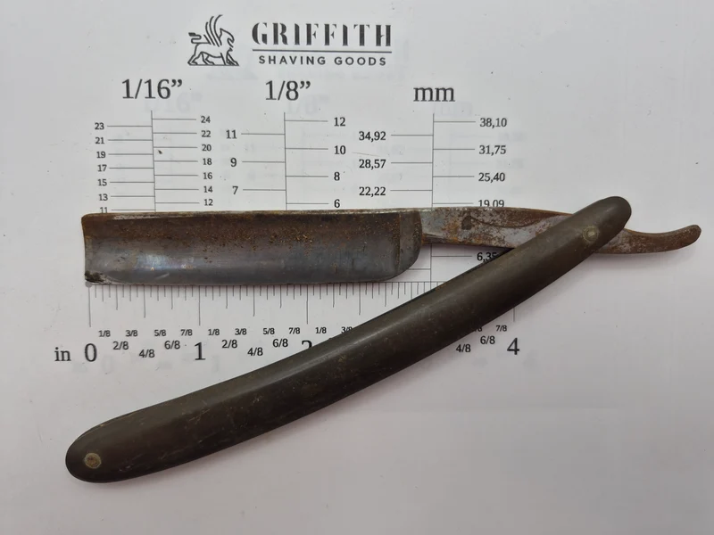 Vintage Wostenholm Sheffield Razor for Restoration