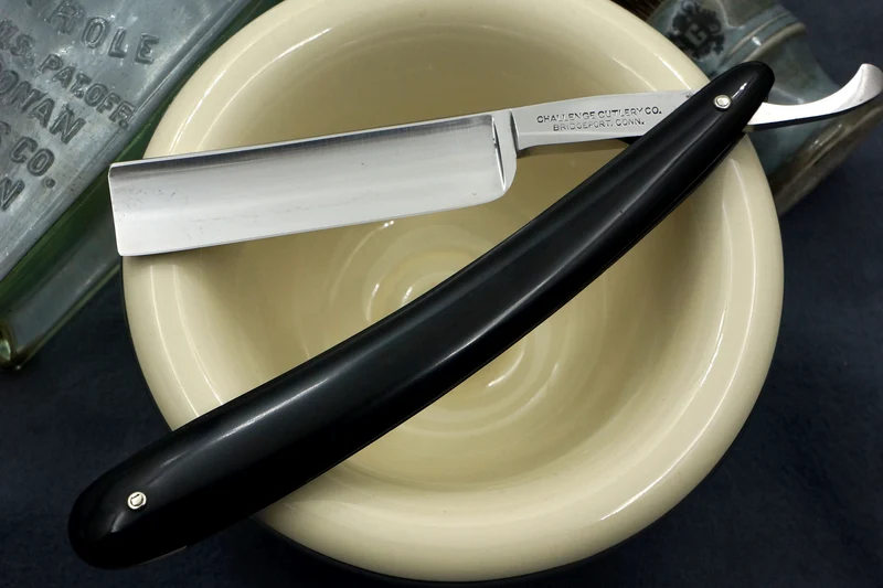 Challenge Cutlery 11/16 Full Hollow Blade - Vintage American Straight Razor - Shave Ready
