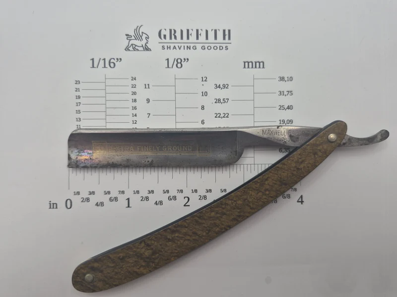 Vintage Maxwell Razor Co. American Razor for Restoration
