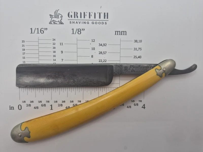 Vintage Wester Bros. Fraternity German Razor for Restoration