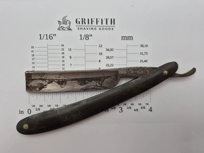 Vintage Wester Bros. German Razor for Restoration