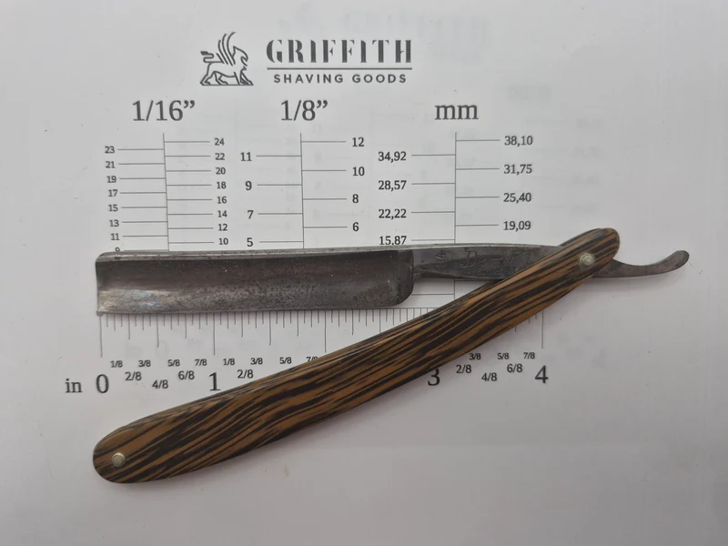 Vintage Wester Bros. German Razor for Restoration