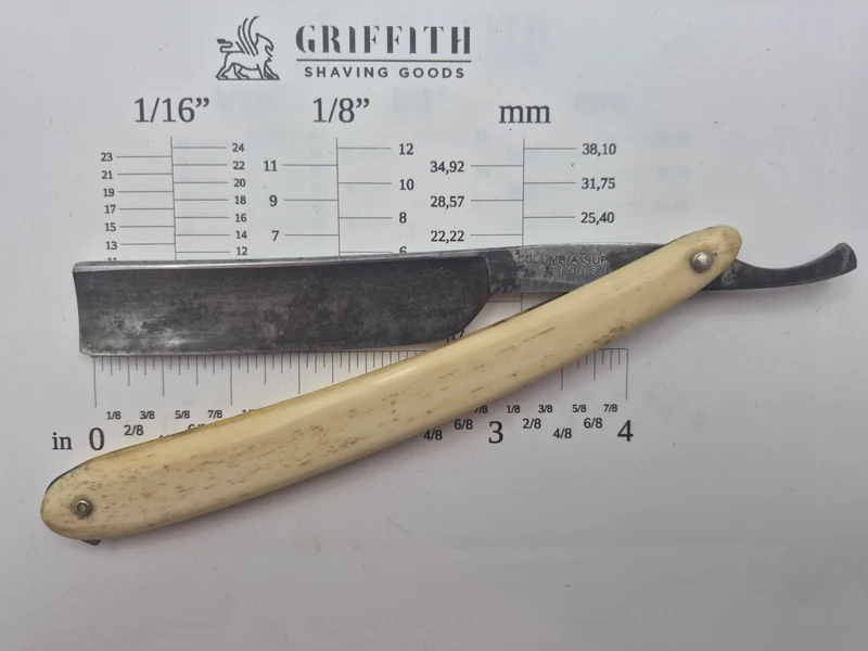 Vintage Columbia Supply Razor for Restoration