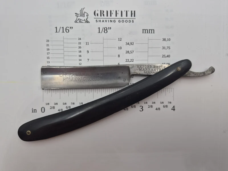 Vintage Oxford Razor "Barbers Choice" Razor for Restoration