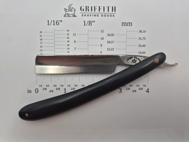 Vintage John Barber Old Regrind Sheffield Razor for Restoration