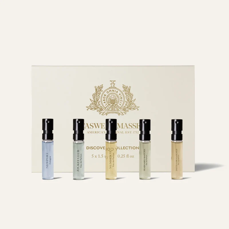 Caswell Massey Discovery Fragrance Collection - 5 x 0.25oz. / 7.5ml Vials