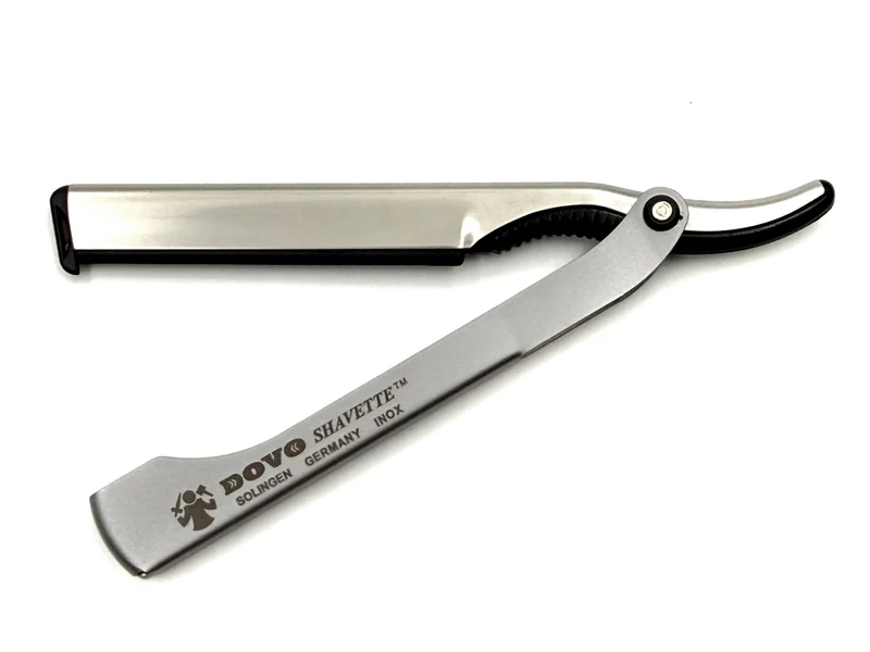 Dovo Shavette Straight Razor - Stainless