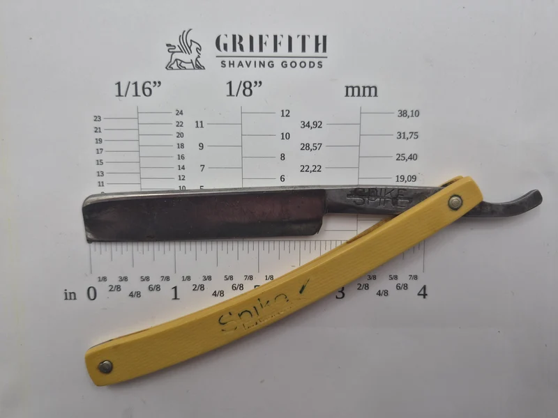 Vintage Union Cutlery "Spike" Razor for Restoration