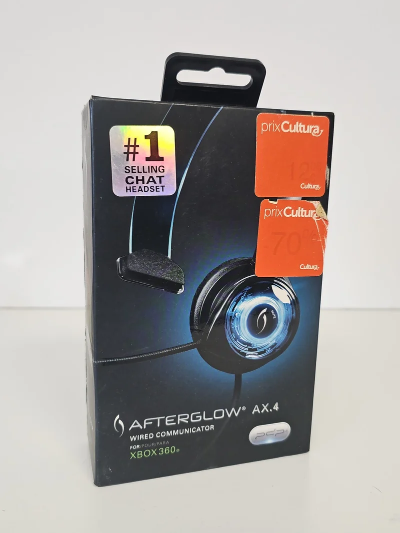 Casque filaire Afterglow AX 4 pour Xbox 360 micro intégré gaming audio