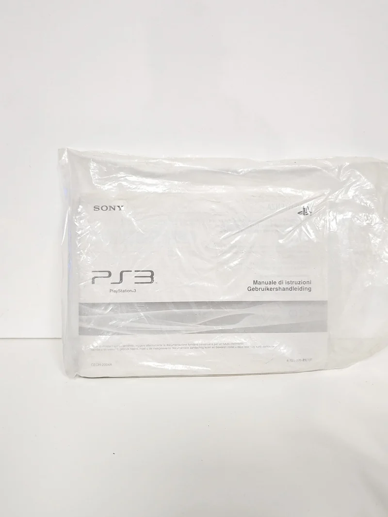 Notice originale pour console Sony PlayStation 3 PS3 mode d'emploi d'occasion