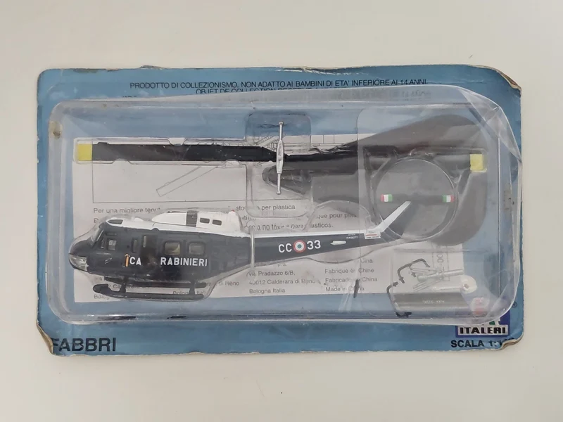 Hélicoptère ancien Fabbri 1:10 rétro, maquette de collection vintage rare occasi