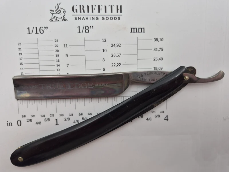 Vintage Kahnweiler "True Edge" Razor for Restoration