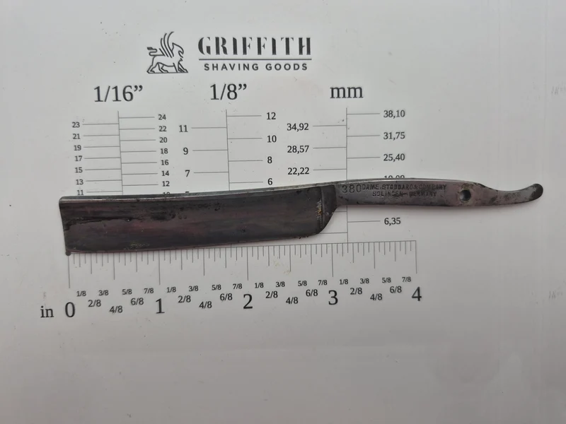 Vintage Dame Stoddard & Co. Razor for Restoration