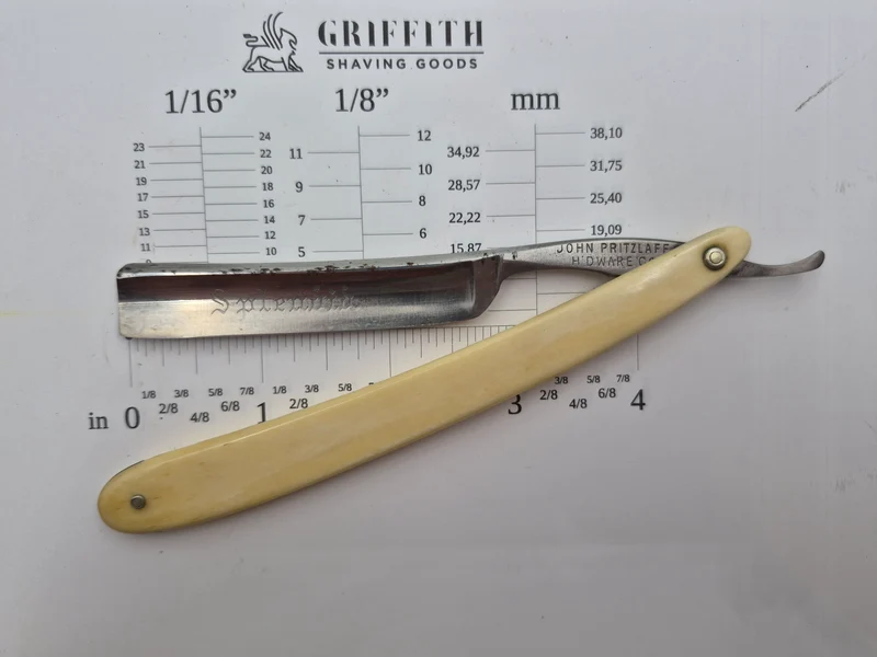 Vintage Pritzlaff "Splendid" Razor for Restoration