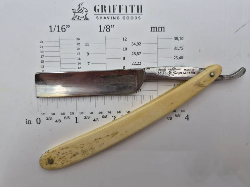 Vintage Fred Dolle Razor for Restoration