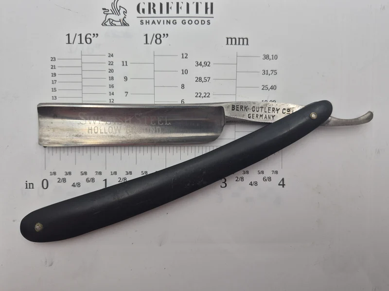 Vintage Berk Curlery Co. Razor for Restoration