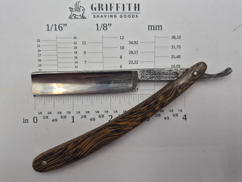 Vintage Morris Mfg. "Fascination" Razor for Restoration