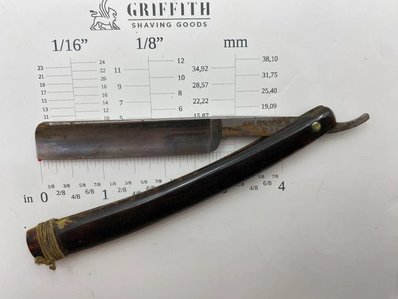 Vintage Shapleigh Hardware Razor for Restoration