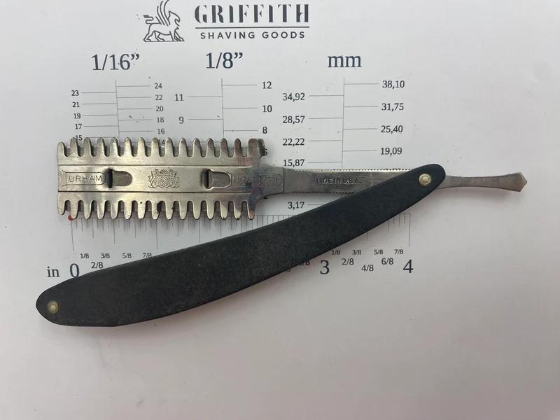 Vintage Durham Duplex Razor for Restoration