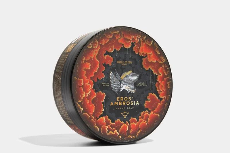 Noble Otter Soap Co. - Eros' Ambrosia Shave Soap