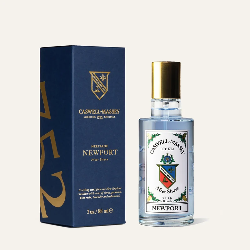 Caswell Massey Newport Gold Cap Luxury After Shave (88ml/3 oz)