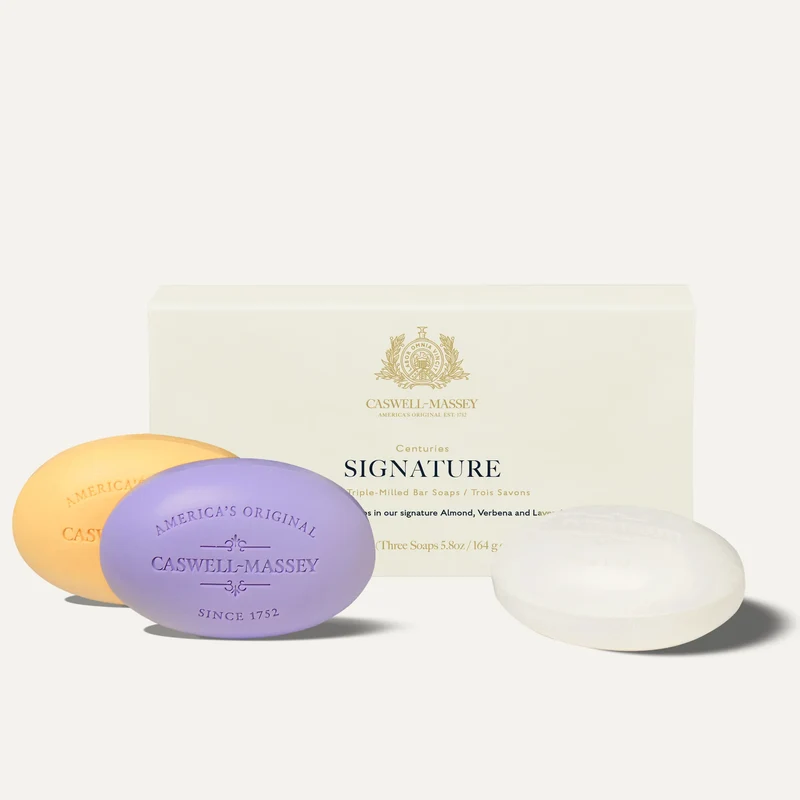 Caswell Massey Centuries Signature Three-Soap Set