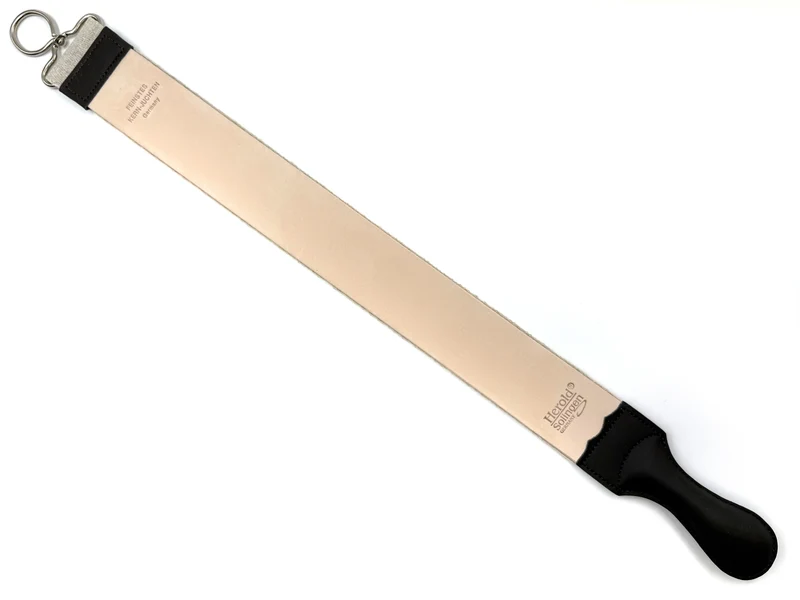 Herold Cowhide Leather & Hemp No. 183Ri Handled Hanging Strop