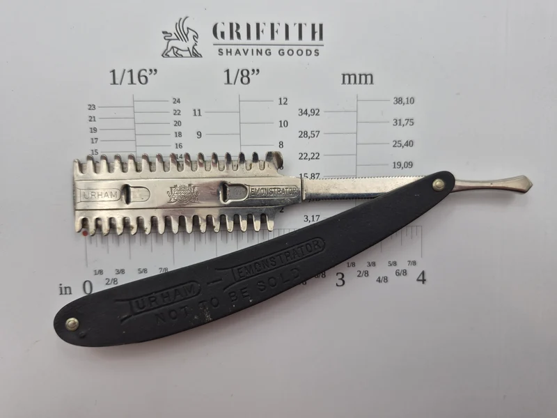 Vintage Durham Demonstrator Razor for Restoration