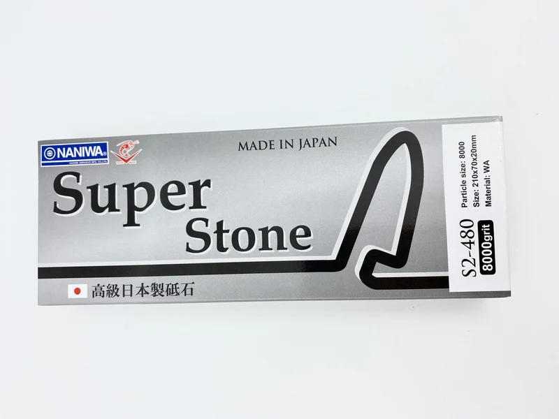 NANIWA "Super Stone" 8,000 GRIT - Japanese Water Sharpening Stone Hone