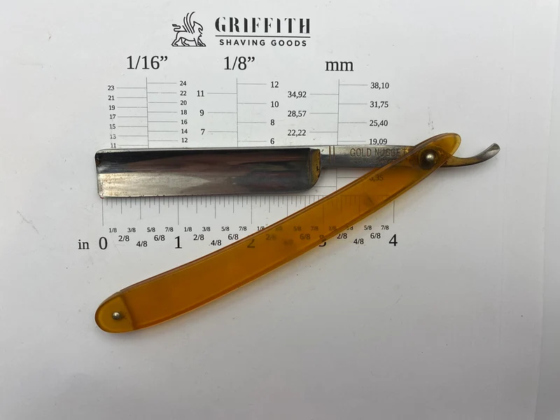 Vintage Success Sales Co. "Gold Nugget" Razor for Restoration