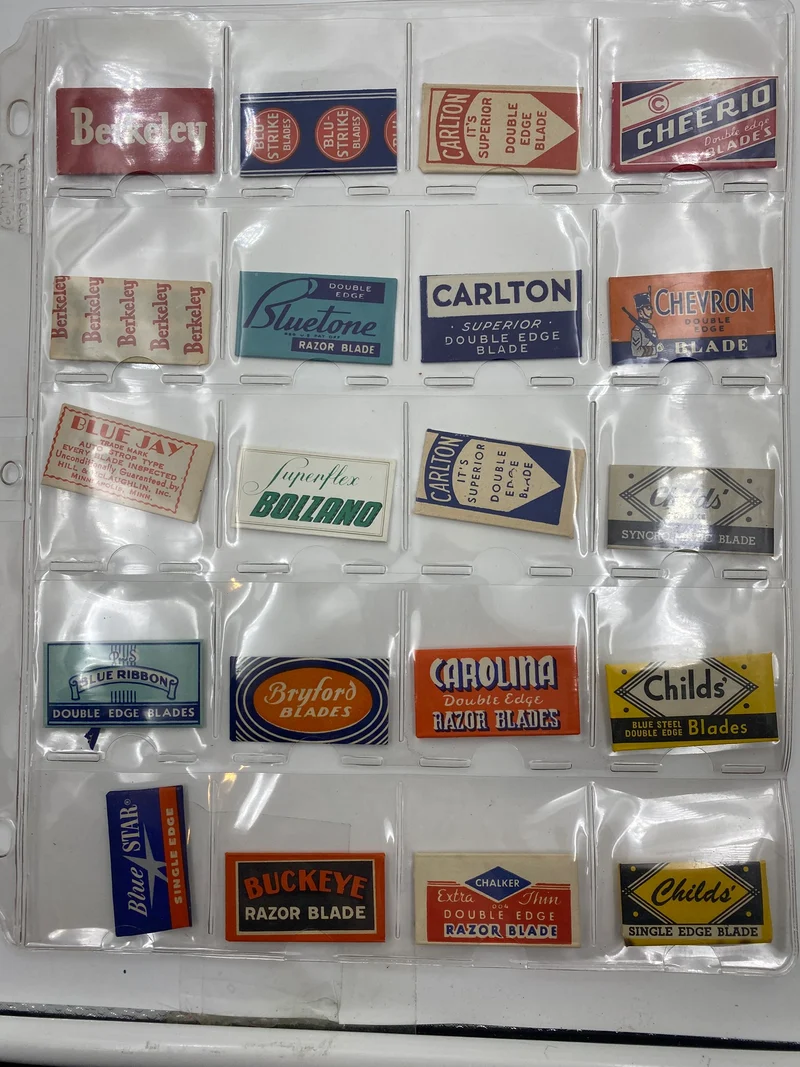 Collection Page of Vintage 20 Double Edge Razor Blades