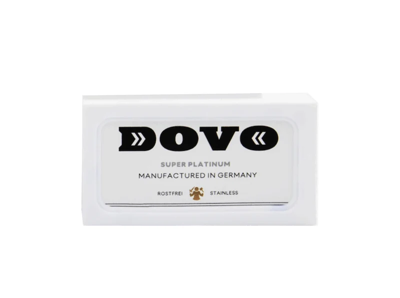 Dovo Super Platinum Stainless Double Edge Razor Blades (10 blades per pack)