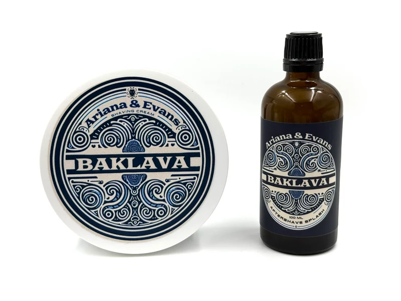 Ariana & Evans - Baklava Shaving Cream OR Aftershave Splash