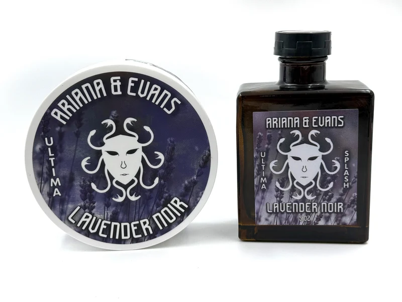 Ariana & Evans - Lavender Noir Shaving Soap OR Aftershave Splash
