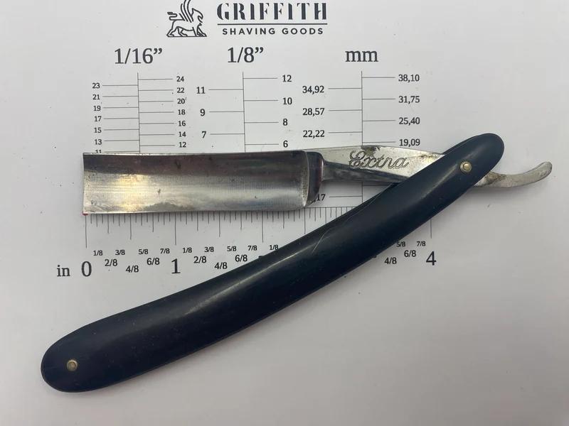 Vintage Haag & Co. NY English Straight Razor for Restoration