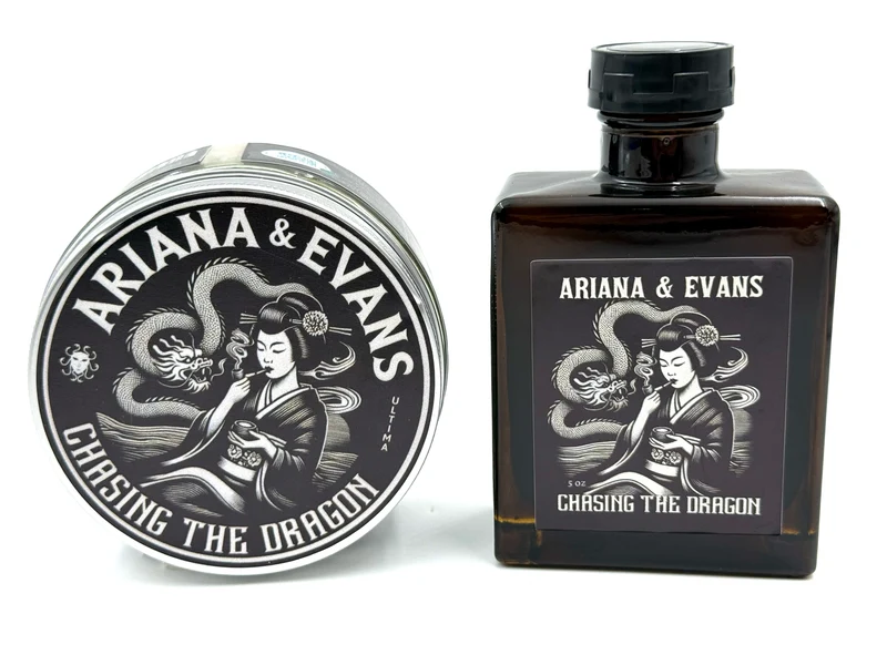 Ariana & Evans - Chasing The Dragon Shaving Soap OR Aftershave Splash