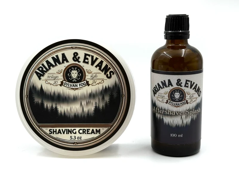 Ariana & Evans - Sylvan Fog Shaving Cream OR Aftershave Splash