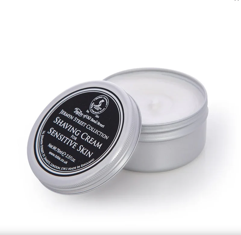 Taylor of Old Bond Street Jermyn Street Collection Sensitive Skin Shaving Cream 75ml (2.5 oz)