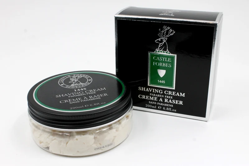 Castle Forbes 1445 Essential Oil Shaving Cream – 200ml (6.8oz)