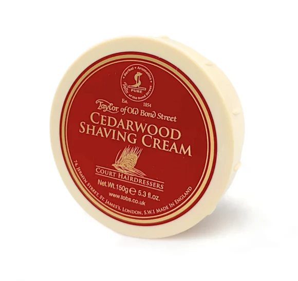 Taylor of Old Bond Street Cedarwood Shaving Cream Bowl 150g (5.3 oz)